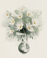 Daisy Bouquet Sketch II Fine Art Print