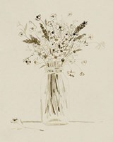 Foraged Bouquet I Fine Art Print
