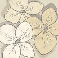 Beige Blooms IV Fine Art Print