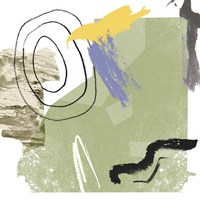 Abstract Swamp II Framed Print