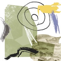 Abstract Swamp IV Framed Print