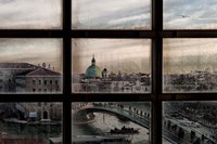 Venice Window Framed Print