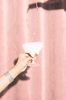 Here's To Pink 4 Fine Art Print