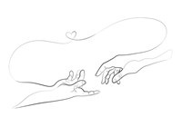 Touch of Love Fine Art Print