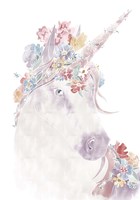 Unicorn Floral Fine Art Print