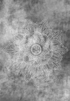 Mandala Smokey Fine Art Print