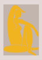Yellow Figure Fine Art Print