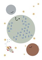 Solar Earth Moon Fine Art Print