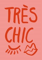 Tres Chic Pink Fine Art Print