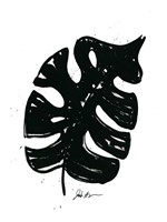 Inked Leaves I Fine Art Print