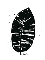 Inked Leaves III Fine Art Print
