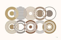 Deco Retro earth I Fine Art Print