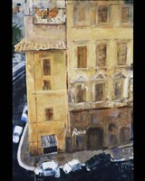 Italian Street Corner Fine Art Print