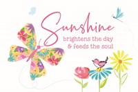 Dreams Take Flight on White I Fine Art Print