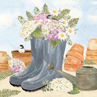 In My Garden VI Framed Print