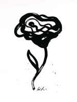 Inked Florals IV Fine Art Print