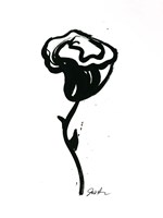 Inked Florals V Fine Art Print