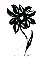 Inked Florals VI Fine Art Print