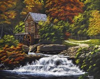 Autumn Mill Fine Art Print