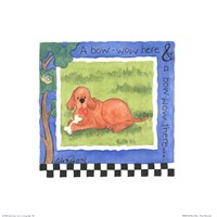 Bow Wow by Lila Rose Kennedy - 8" x 8" - $9.99