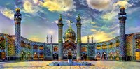 Isfahan Iran Hilal Ibn Ali Mausoleum Fine Art Print