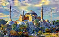 Istanbul Turkey Hagia Sophia Fine Art Print