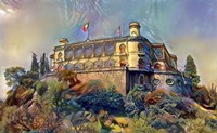 Mexico City Chapultepec Castle Ver2 Fine Art Print