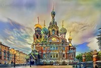 Saint Petersburg Russia Church of the Savior on Spilled Blood Ver2 Fine Art Print