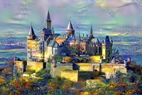 Stuttgart Germany Hohenzollern Castle Fine Art Print