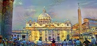 Vatican City Saint Peter Basilica Fine Art Print