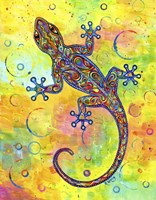 Electric Gecko Fine Art Print