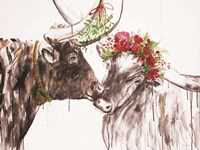 Under the Mistletoe Fine Art Print