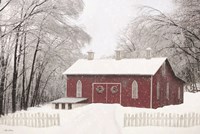 Barn of Hearts Fine Art Print