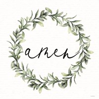 Amen Wreath Fine Art Print