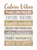 Cabin Vibes Fine Art Print