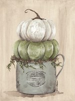 Enamelware with Pumpkin Fine Art Print