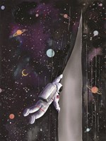 Astronaut in Space Fine Art Print