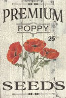 Poppy Seeds Framed Print