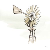 Windmill IV Framed Print