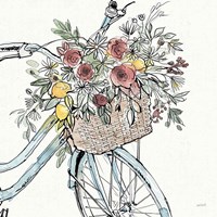 Farmhouse Flea Market Bike I Fine Art Print