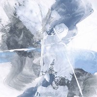 White Line Blues IV Framed Print