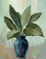 Mint and Blue Still Life Fine Art Print