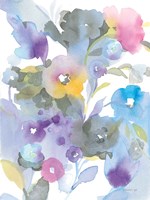 Bright Jewel Garden I Fine Art Print