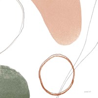 Threads of Motion II Warm Crop Fine Art Print