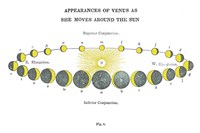 Solar Venus Chart Bright Fine Art Print