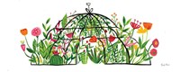 Greenhouse Blooming I Framed Print