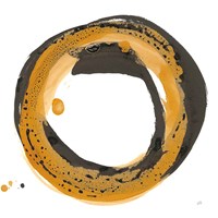 Amber Enso III Framed Print