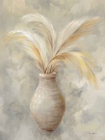 Vase of Grasses I Fine Art Print