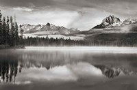 Little Redfish Lake Morning I Fine Art Print