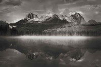 Little Redfish Lake Mist II Fine Art Print